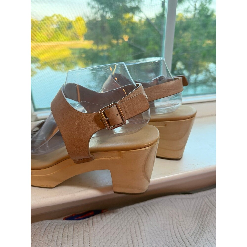 Nisolo All Day Open Toe Leather Clog Heel Sandals Women’s Size 9.5 - Picture 10 of 12